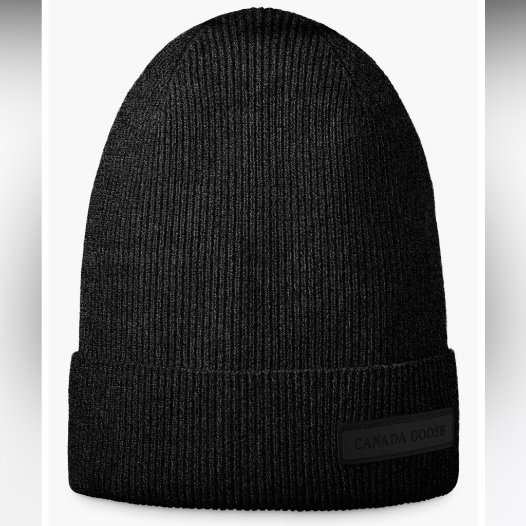 New Nwt Canada Goose Lightweight Recycled Cashmere & Wool Beanie